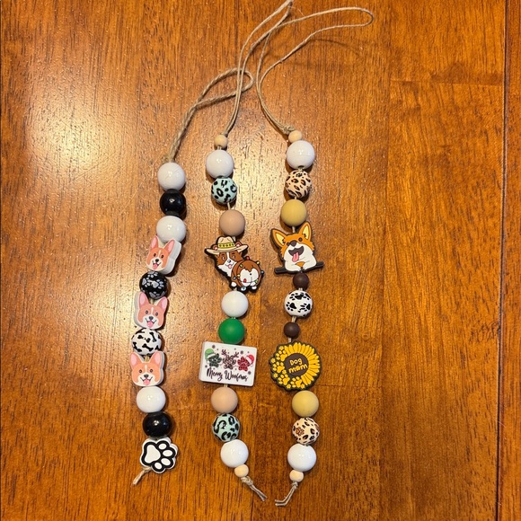 Other - Corgi-Themed Beaded Ornamental Chatma
